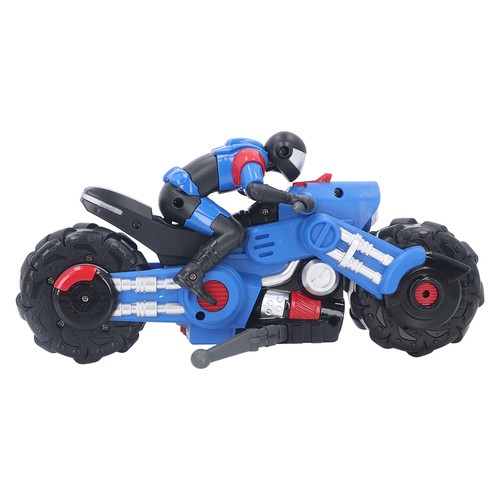 Blue motorcycle toy - rc,