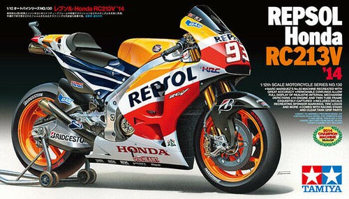 Tamiya scale bikes repsol - tamiya,